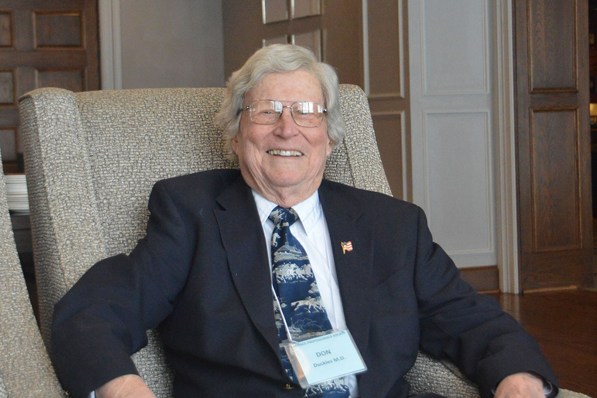 Dr. Donald Duckles, M.D. Retired Professionals Society